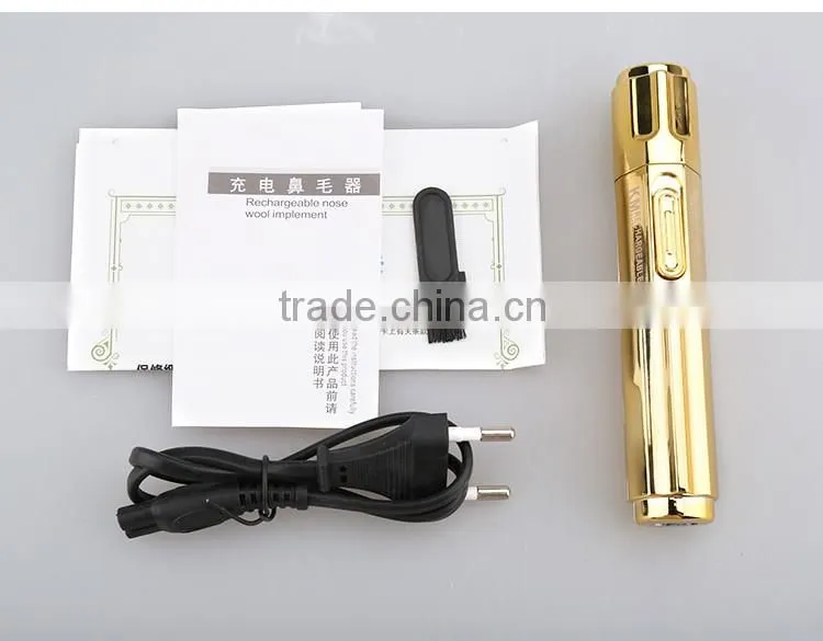 Kemei6616 Modern Design Professional Nose & Ear Trimmer Electric Rechargeable Nose Trimmer for Men and Women