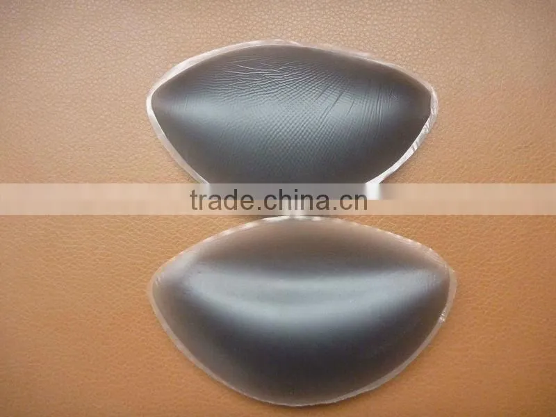 black silicone bra insert