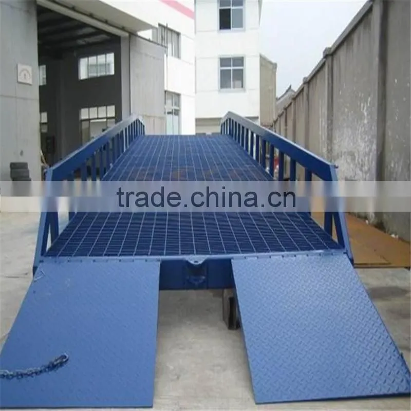 15ton , China manufacturer manual truck loading dock ramp ladders