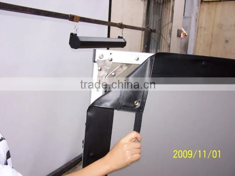 300*400 fast fold projection screen with black dress kit