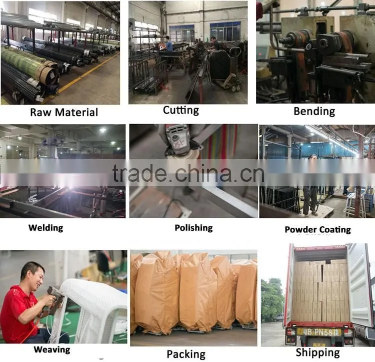 rattan cube garden furniture Made In China