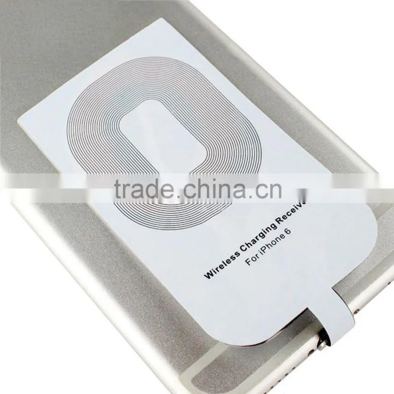 Qi Standard USB Wireless Battery Charger and Receiver for iPhone 6 and 6 Plus Battery Charger
