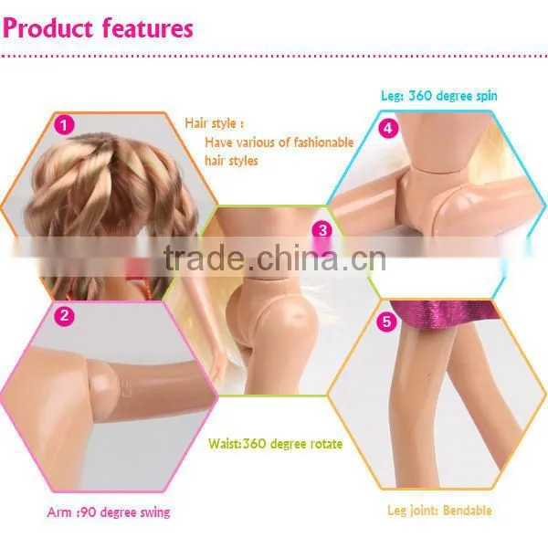 2016 Promotional Style 11.5inch Soft Plastic Boy Doll