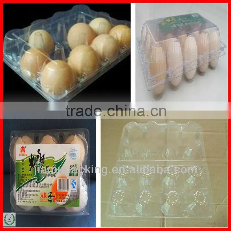 clear plastic pvc quail egg container with 12 holes