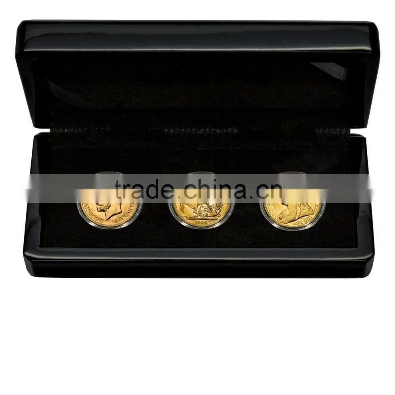 coin wooden box