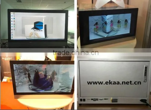 EKAA hot sale new advertising 22inch transparent lcd display