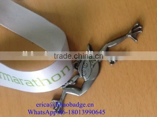 Promotional Gifts Your Own Logo Zinc Alloy Metal Key Chain with crystal