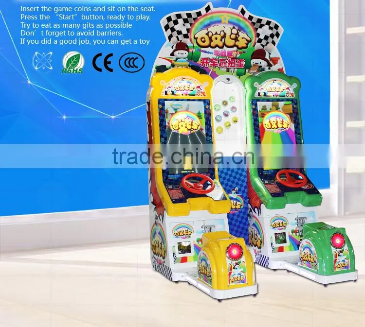 Funshare 2015 Kids Driving Car Game Machine Electric Racing Car Game Machine Prize Game Machine