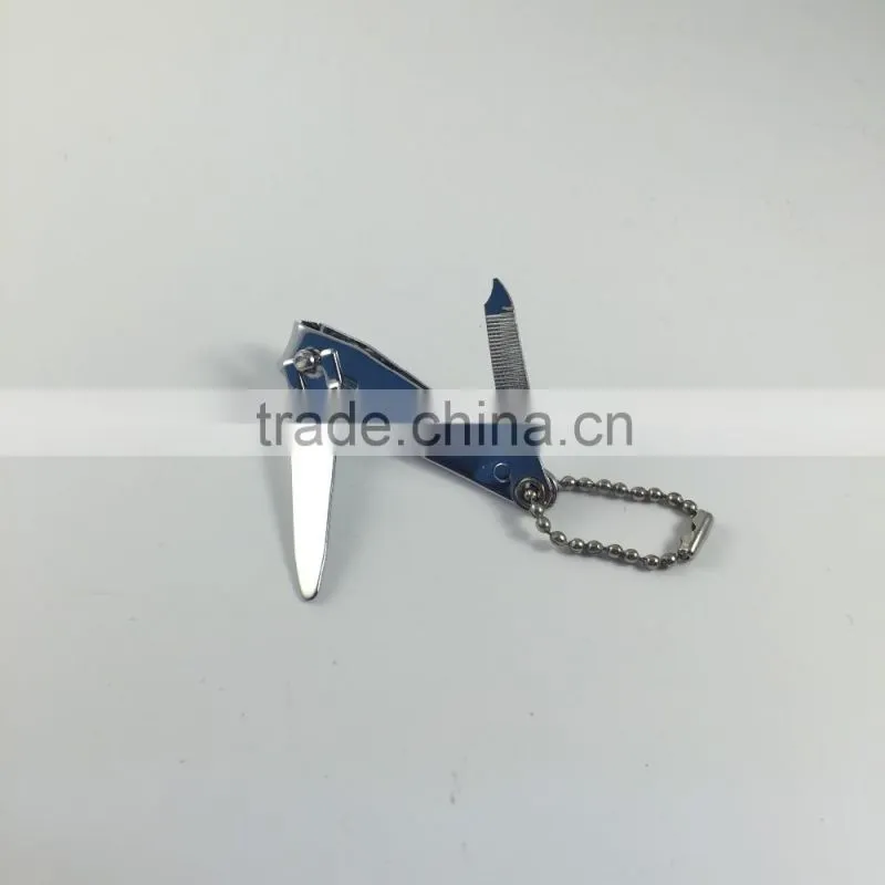 Custom funny engraved stainless steel finger nail clippers