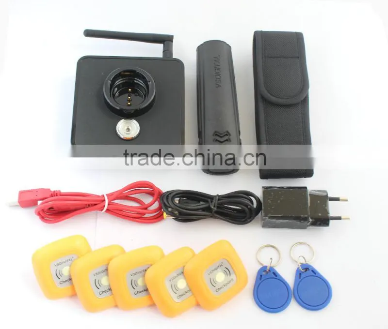 RFID Security Guard Time Clock with Online Software