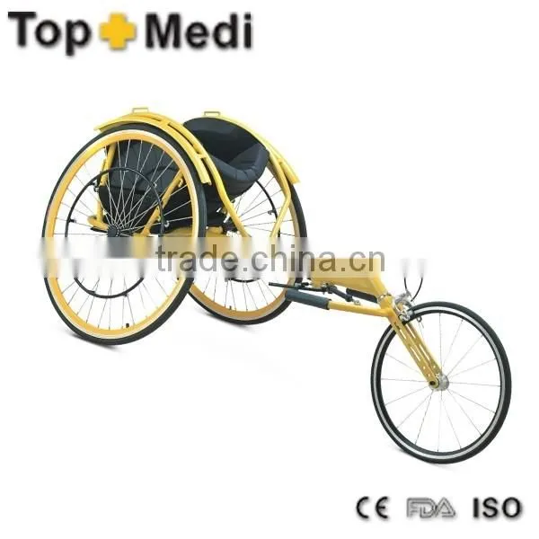 Guangzhou Topmedi speed king sports wheelchair running wheel chair