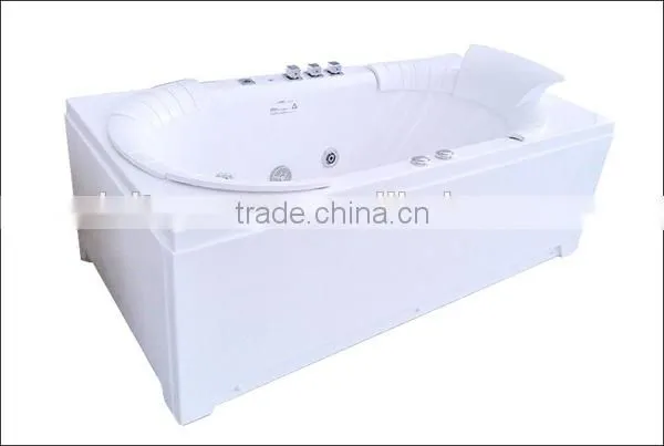 health spa massage bathtub, square thicken family indoor bathtub, foshan factory brand bathtub manufacturer