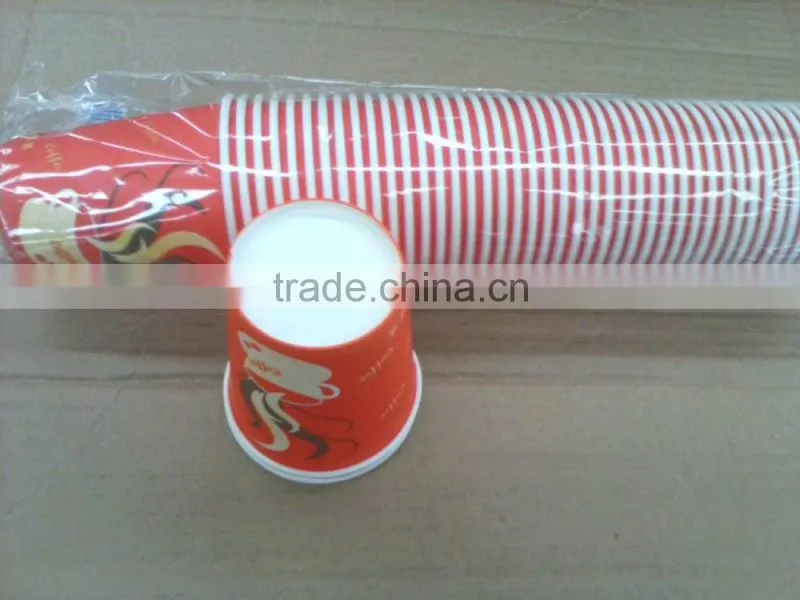 Made of 100% food grade paper Material and Cup Type 9 oz paper cup