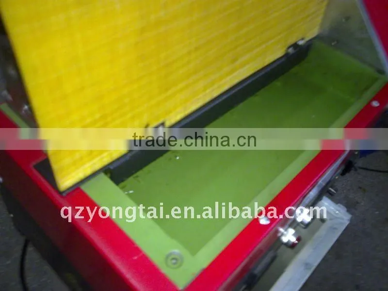 Hot melt roller coating machine