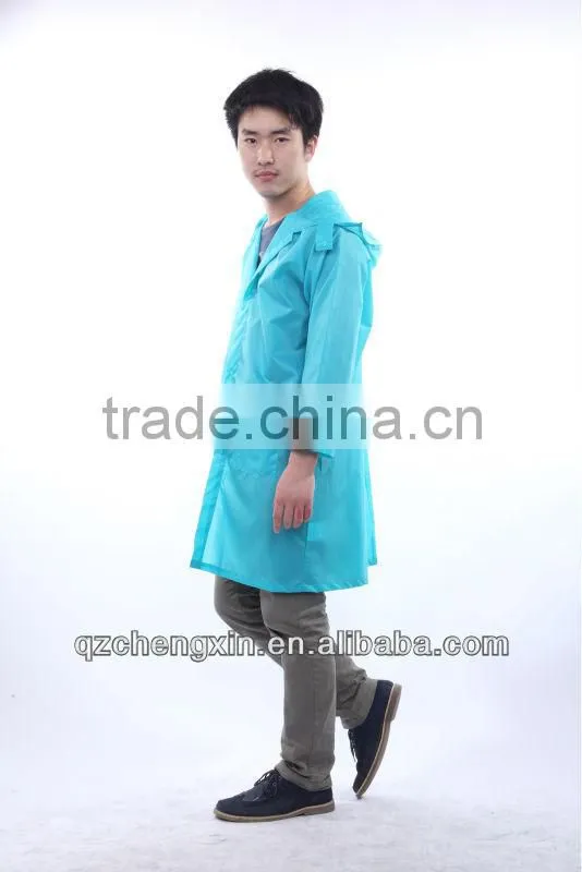 wholesale man waterproof rubber raincoat