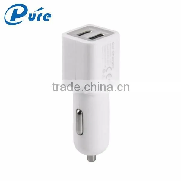 Wholesale mobile phone accessories multi car charger data transfer cable universal portable dual usb car charger