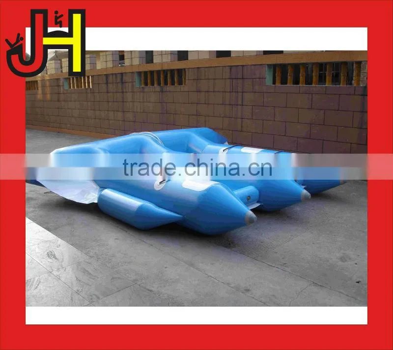 Summer game inflatable flying fish boat/banana boat for sale