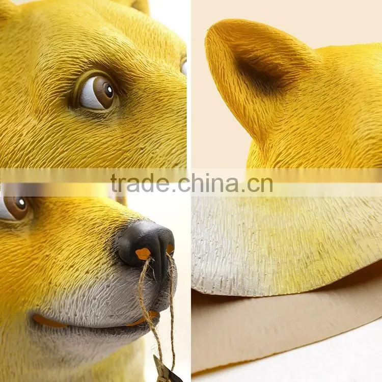 Alibaba dog animal Head mask for Halloween Party costumes in China