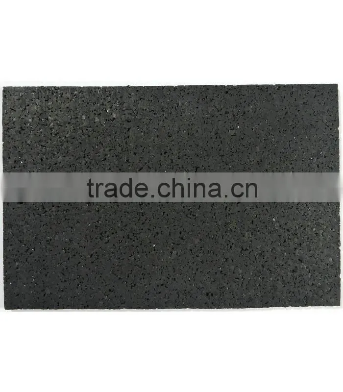 OEM Black Slip Resistant Shock Absorption Driveway Rubber Mats