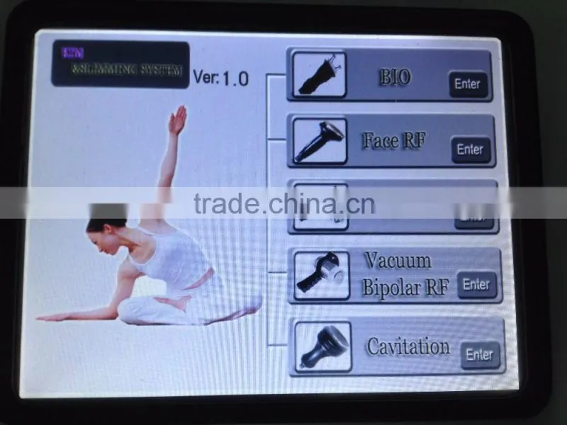 Cavitation Vaccum Tripolar RF Photon Facial Care Skin Rejuvenation Body Shaping Slimming Weight Loss Beauty Equipment