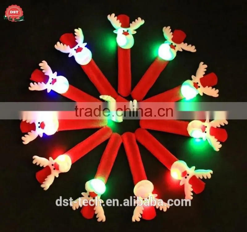 Christmas led clap bracelet