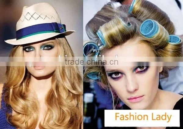 Easy use simple plastic hair rollers