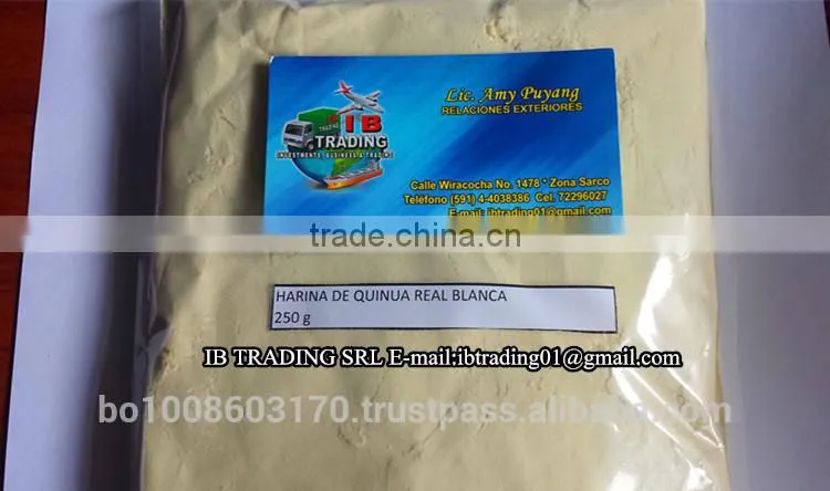 organic royal white quinoa flour