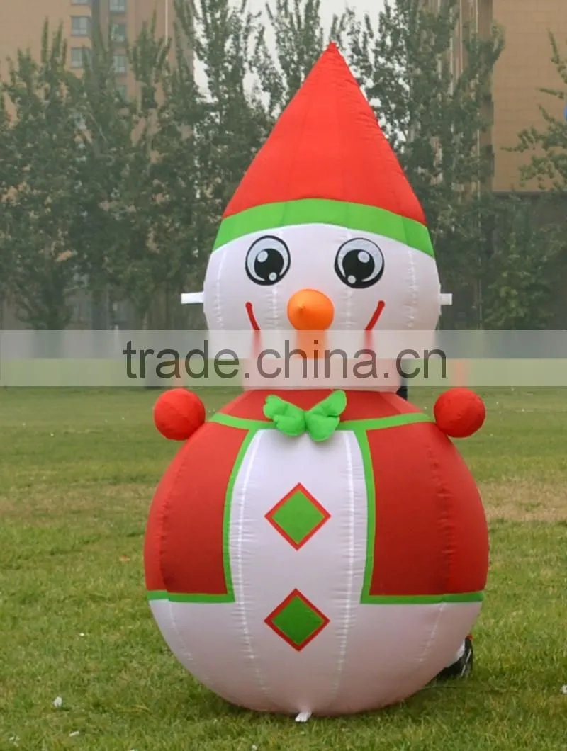 Outdoor Christmas decoration inflatable christmas snowman