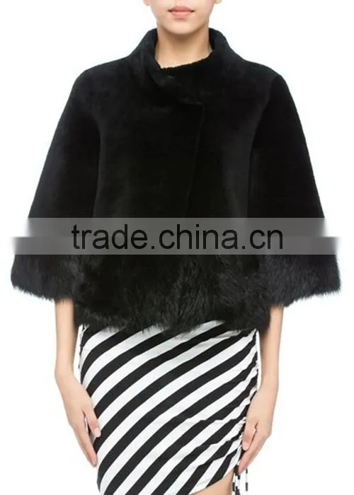 Fashion top quality 100% sheepskin jacket//merino/toscany