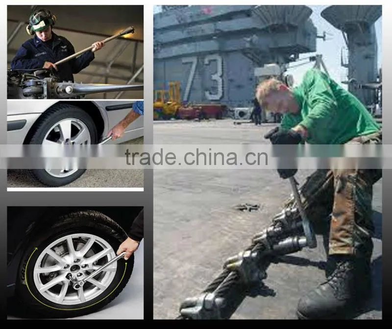 1/2'' heavy duty flexible air tool rad pneumatic torque wrench