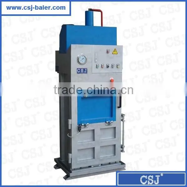 CE Standard JP6040T10A hydraulic verticle stainless mini baler