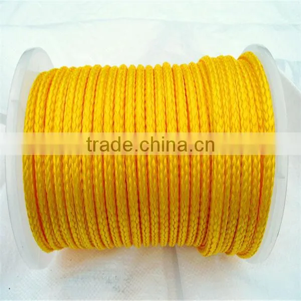 braided PP rope for sale in colorful made in china agriculture rope