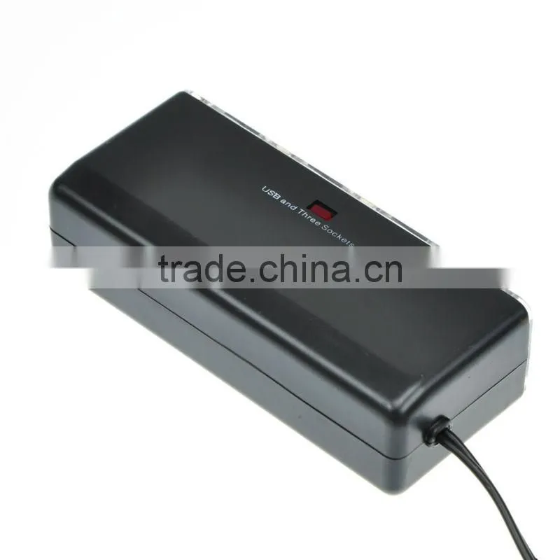 USB Car cigarette charger Multi socket universal USB car charger
