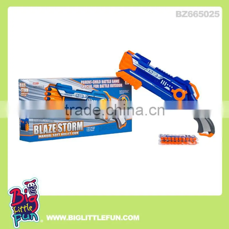 Electric shooting toys gun sniper with 30 soft bullets