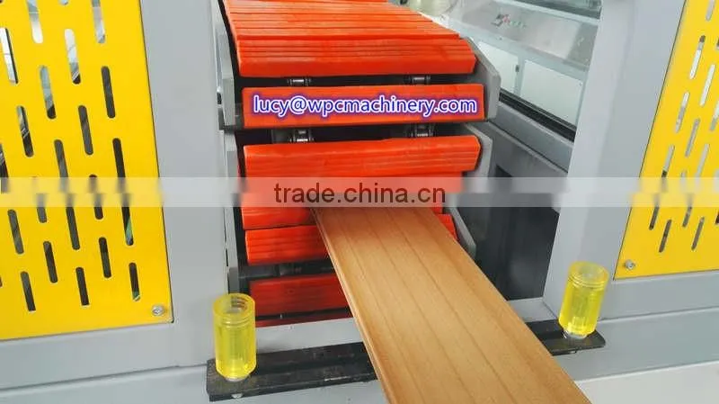 Wood Plastic WPC Outdoor Fence Panels Composite Machine wpc profile machinery
