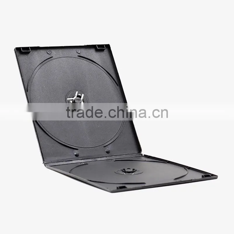 Disc CD DVD cases 14mm with single/Double silm DVD Case