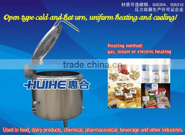 Cold and hot cylinder (steam heating)