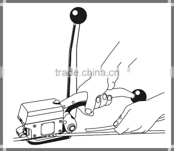 A333 Manual Steel Buckle Free Strapping Tool Wrapping Machine For Small Box