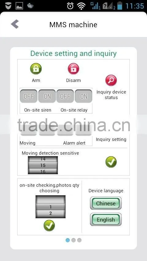 NEW! GSM MMS Camera Alarm Controller S180 KING PIGEON