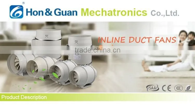 2017 new wholesale 8" silent reversible inline duct exhaust fan (EC Motor supportable)
