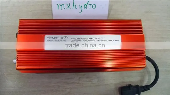 Hydroponic 600w Ballast/Dimmable Electronic Ballast/HPS or MH Lamp electronic Ballast