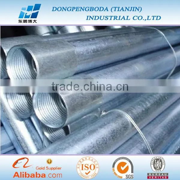 UL6 ANSI C80.1 RSC electrical galvanized conduit