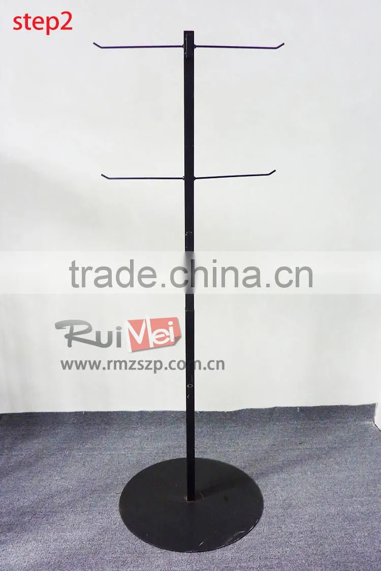 Folded cloth display rack cloth rack/garment rack