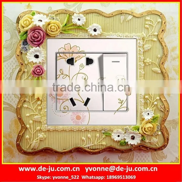 House Decorative Gift Wall Socket Paste Sticker
