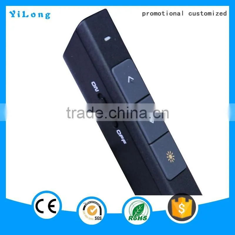 2016 super cheap custom logo projector pen promotion customized logo flashing projector pen