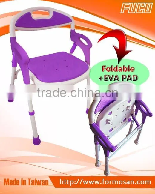 Bath safety shower chair stool economical type without backrest