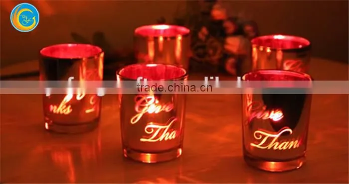 mercury glass candle holders wholesale 2015 new glass candle holder