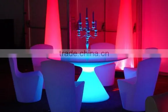 led dining table/banquet led table/party decor furniture