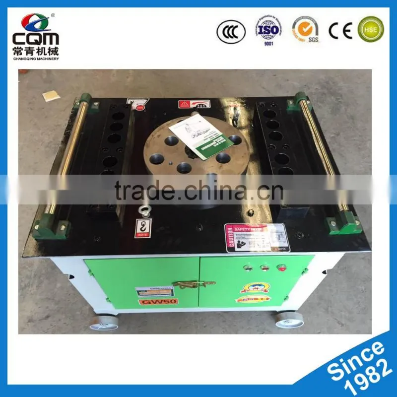 China factory machine price GW50 manual steel bar bending machine rebar bender