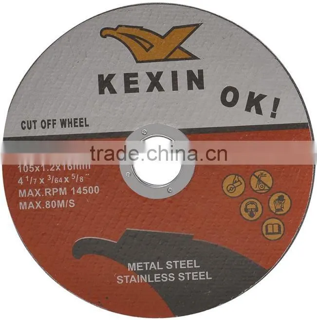 105*1.2*16mm abrasive Diamond Tool Super Thin Cutting Wheel